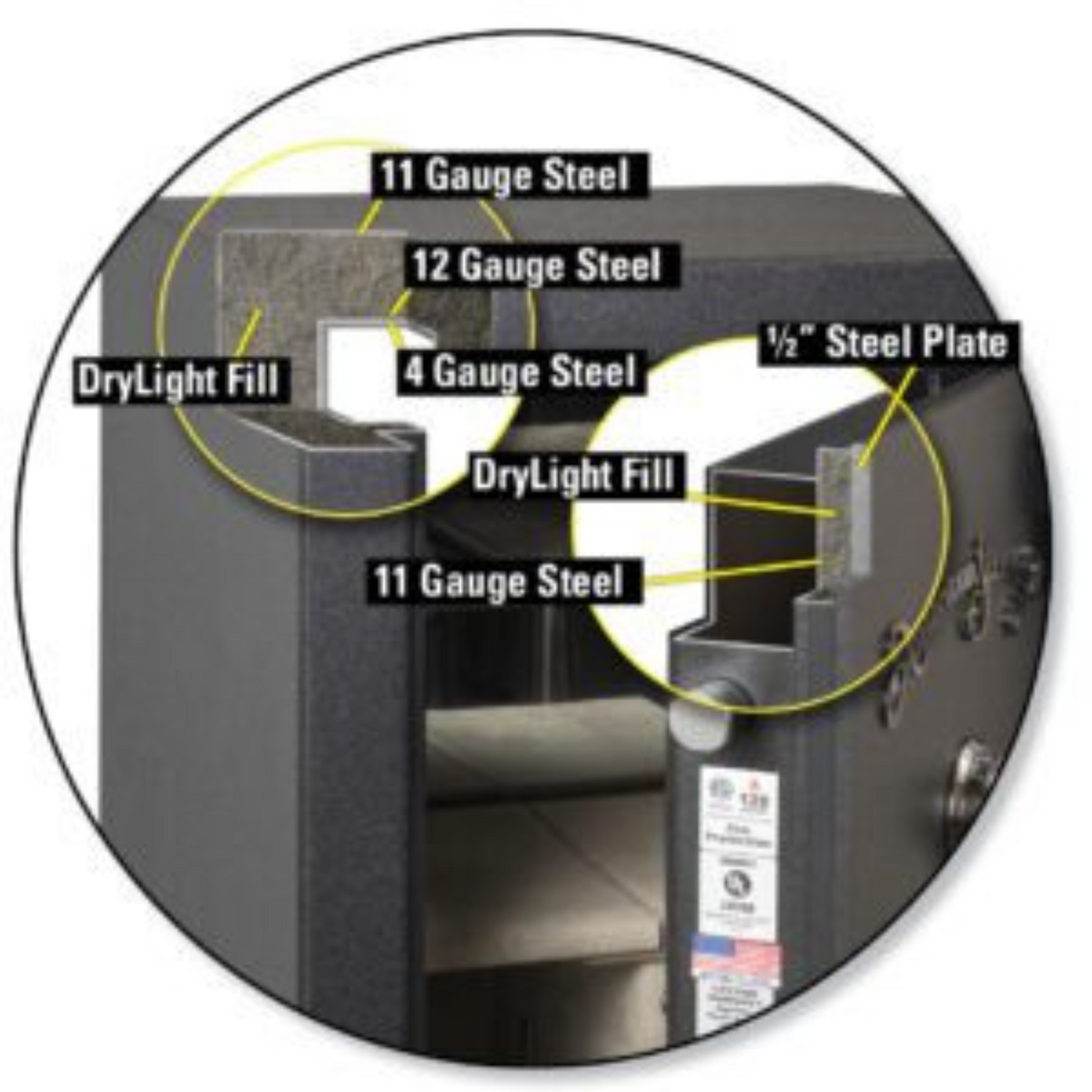 AMSEC | BFII Series | Level 9 Security | 120 Minute Fire Protection