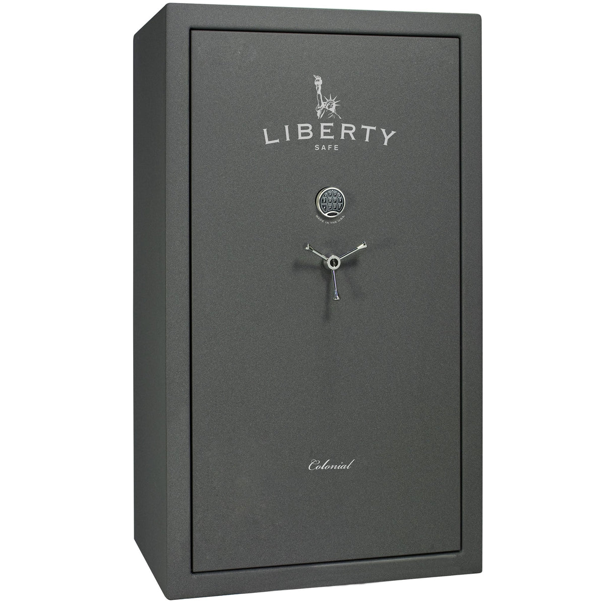 Colonial Series | Level 4 Security | 75 Minute Fire Protection | 50 | DIMENSIONS: 72.5&quot;(H) X 42&quot;(W) X 27.5&quot;(D*) | Granite Textured | Electronic Lock - Closed