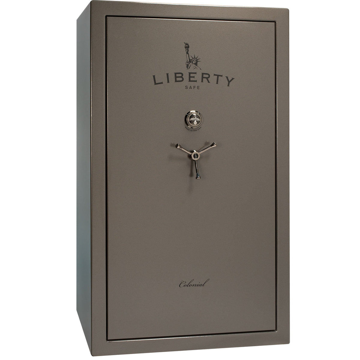 Colonial Series | Level 4 Security | 75 Minute Fire Protection | 50 PRO FLEX | DIMENSIONS: 72.5&quot;(H) X 42&quot;(W) X 27.5&quot;(D*) | Gray Marble | Mechanical Lock -Closed