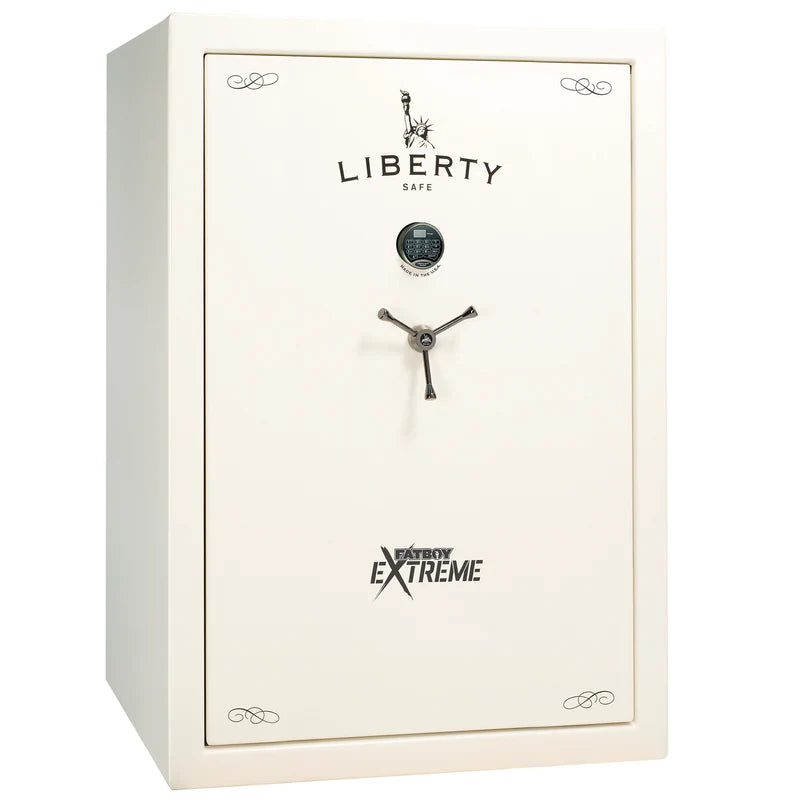 Fatboy 64 Extreme - Textured White Electronic | 110 Minute Fire Protection | Discontinued Model